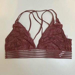 Victoria Secrets PINK Mauve Lace Bralette